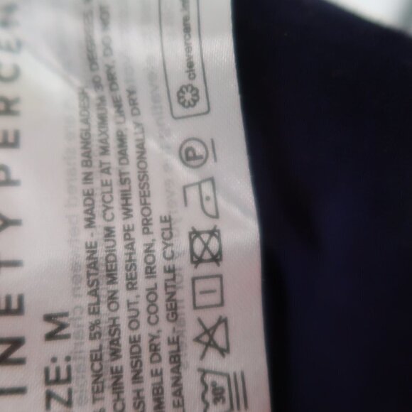 Ninety Percent Blue Orange Tie Dye Style Rita Bodysuit Size Medium - Picture 2 of 8